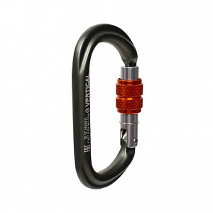 Ver 0261 Карабин «GRAY» овал с муфтой (Keylock) Vertical C в Нижневартовске 1