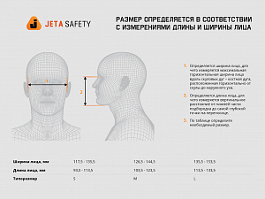 Полнолицевая маска Jeta Safety 5950 0