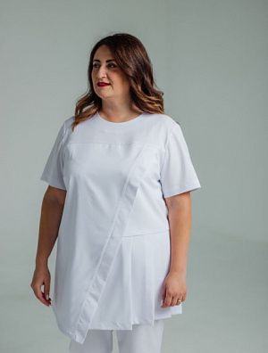 Блуза со складками PLUS SIZE  в Нижневартовске