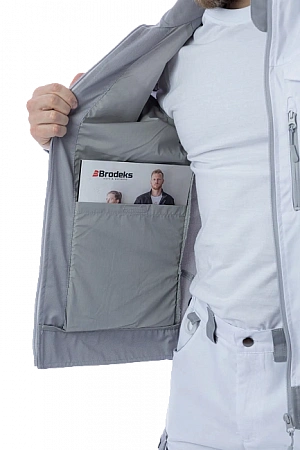 Летняя куртка Brodeks KS 202, белый Brodeks в Нижневартовске 18