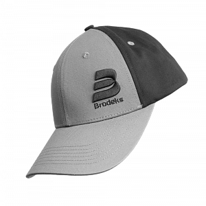 Бейсболка Brodeks KM130, серый Brodeks в Нижневартовске