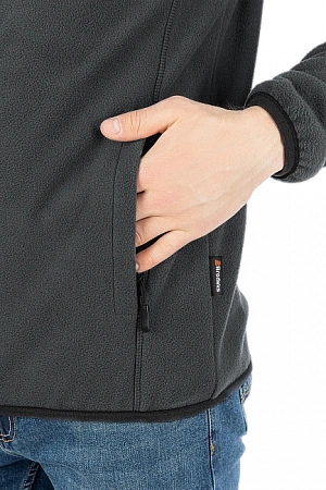 Флисовая толстовка Brodeks KS 211, графит