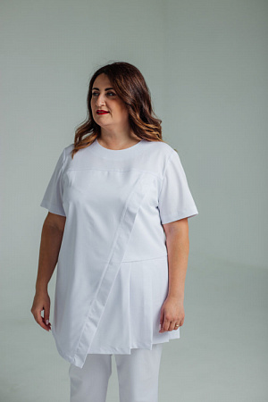 Блуза со складками PLUS SIZE  в Нижневартовске 1