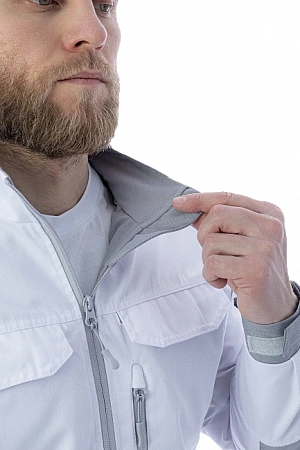 Летняя куртка Brodeks KS 202, белый Brodeks в Нижневартовске 8