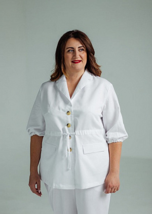 Блуза на пуговицах PLUS SIZE  в Нижневартовске