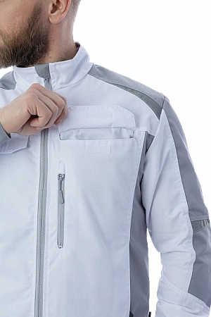 Летняя куртка Brodeks KS 202, белый Brodeks в Нижневартовске 9