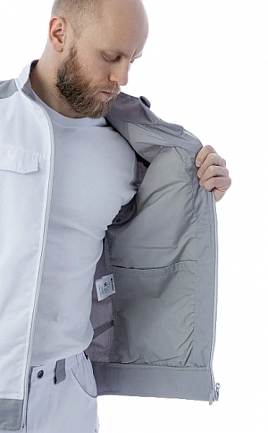 Летняя куртка Brodeks KS 202, белый Brodeks в Нижневартовске 17