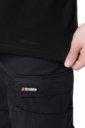 Рубашка поло Brodeks KS721, черный Brodeks в Нижневартовске 3