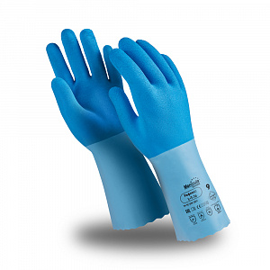 Перчатки Manipula Specialist® Рефлекс (интерлок+латекс 1,4мм), L-T-16/CG-949 Факел Спецодежда в Нижневартовске