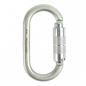 Ver 0238 Карабин овал стальной люкс автомат (Keylock) Vertical C в Нижневартовске 1