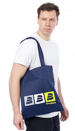 Шоппер Brodeks KM141, синий Brodeks в Нижневартовске 0