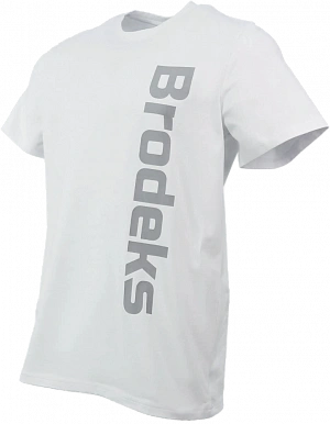 Футболка Brodeks KS704, белый Brodeks в Нижневартовске
