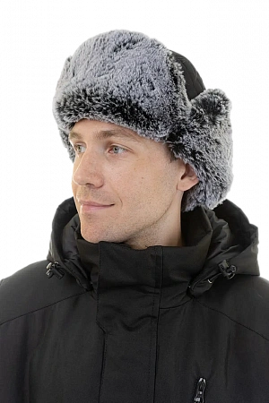Шапка-ушанка Brodeks Extreme KM 109, черная Brodeks в Нижневартовске 3