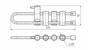 Ver 0302 Решетка алюминиевая Vertical C в Нижневартовске 3