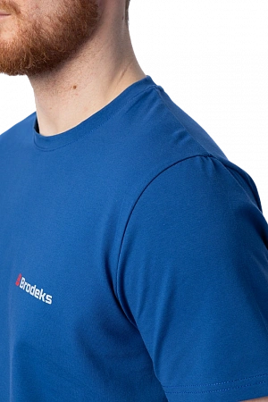 Футболка Brodeks KS712, синий