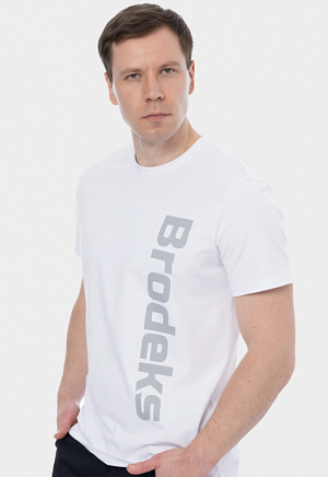 Футболка Brodeks KS704, белый Brodeks в Нижневартовске 2