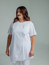 Блуза со складками PLUS SIZE