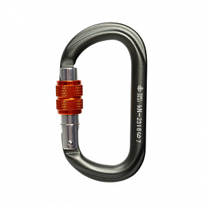 Ver 0261 Карабин «GRAY» овал с муфтой (Keylock) Vertical C в Нижневартовске