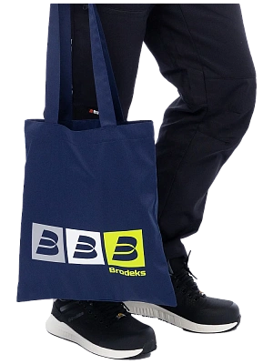Шоппер Brodeks KM141, синий Brodeks в Нижневартовске
